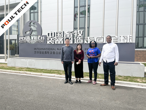 Welcome Benin Customers to Visit Our Factory!